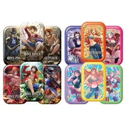 One Piece Card Game Mini tin Pack 6 Tin | vol.1 TS-01 | vol.2 Ts-02| Japanese - Image 1