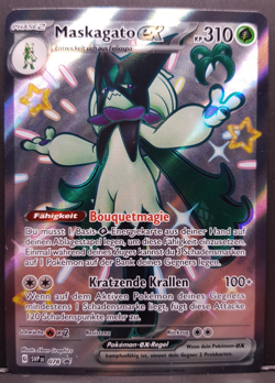 Maskagato ex SVP078 Paldeas Schicksale Shiny Promo Pokemon Pokemon Karte DE NM - Image 1
