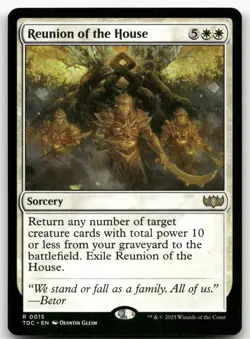 Reunion of the House #15 (NM) Tarkir Dragonstorm TDC Magic MTG - Image 1