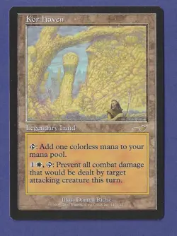 2000 Magic the Gathering - Kor Haven - Nemesis MTG - Image 1