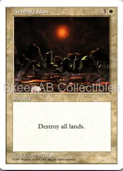 MTG SkeenAB Armageddon Fifth Edition NM - Image 1