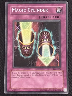 Magic Cylinder LON-104 Labyrinth of Nightmare Unlimited Secret Rare LP (indent) - Image 1