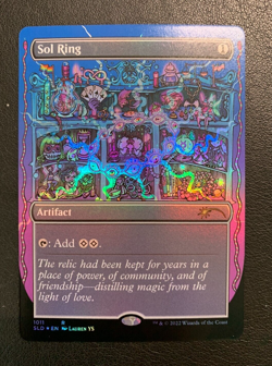 Sol Ring Full Art Foil - Secret Lair: Pride Across the Multiverse - NM EN - MTG - Image 1