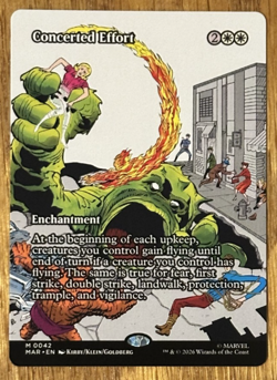 MTG Marvel Eternal-Legal, Concerted Effort - Image 1