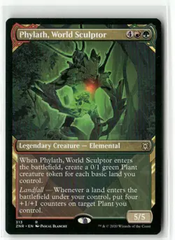Phylath, World Sculptor Showcase Zendikar Rising MTG NM - Image 1