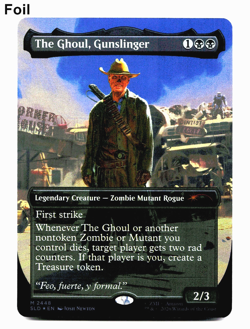 The Ghoul, Gunslinger (FOIL) Secret Lair Drop Series - MTG SLD 2448 NM/Mint 💀💀 - Image 1