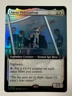 Agent Phil Coulson (Extended Art) R Marvel Super Heroes 402 NM - Image 1