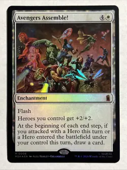 Avengers Assemble! Marvel Super Heroes Foil - Image 1