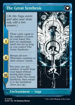Jin-Gitaxias // The Great Synthesis (Showcase Planar Booster Fun) [March of the - Image 2