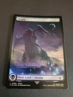 Swamp – 0300 – MTG Final Fantasy – Foil – Land – Near Mint - Image 1