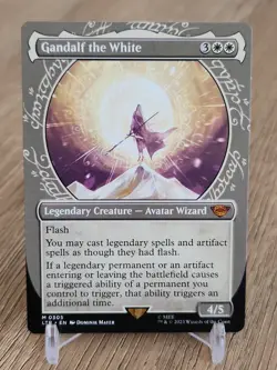 Gandalf the White (Showcase) M305 Non-Foil MTG Lord Of The Rings - Image 2