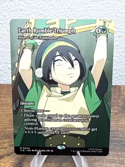 Earth Rumble Triumph - Return of the Wildspeaker (Borderless) Avatar: The... - Image 1