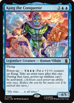 Kang the Conqueror 62 Magic: The Gathering Marvel Super Heroes Regular Mythic NM - Image 1