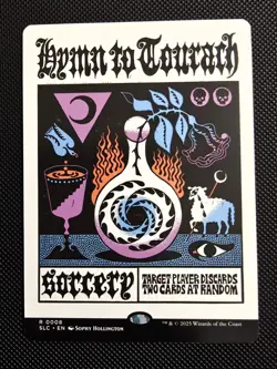 Hymn To Tourach, Secret Lair, Enclopedia Of Magic MTG NM - Image 1