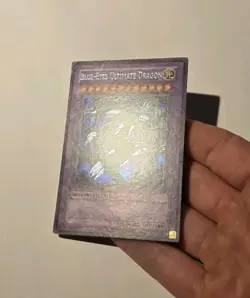 Yugioh Blue-Eyes Ultimate Dragon JMP-EN005 Limited Edition Secret Rare MP - Image 3