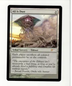 All is Dust. Grand Prix Promo. Foil. NM. MTG. Magic the Gathering - Image 1