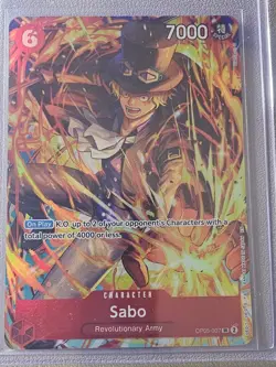 Sabo (Illustration Box Vol.5) OP-PR OP05-007 Foil SR NM One Piece Promotion Card - Image 1