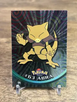 2000 Topps Pokemon TV Animation Series Abra, Kadabra & Alakazam Cards Vintage - Image 3