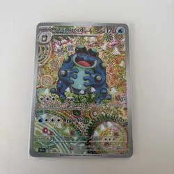 Seismitoad 105/086 SV: Black Bolt - Pokemon Card - NM - Image 1