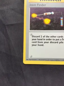 Pokemon Cards: Base Set Shadowless Rare: Item Finder 74/102 - Image 5