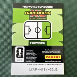Jamal Musiala Limited Edition Panini Adrenalyn XL FIFA World Cup 2026 - Image 2