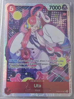 Uta (003) EB-03 EB03-003 Foil SR NM Extra Booster: One Piece Heroines Edition - Image 1