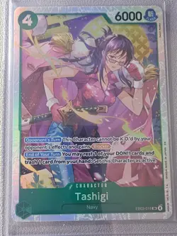 Tashigi EB-03 EB03-018 Foil SR NM Extra Booster: One Piece Heroines Edition - Image 1