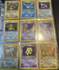 Pokemon Fossil Complete Master Set 62/62 Holo Vintage WOTC 1999. NM-LP - Image 1