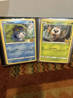 Pokemon 25th Anniversary Jumbo Card Binder W/ 41 Cards - Image 5