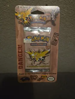 Pokemon TCG Fossil Blisters Factory Sealed- Zapdos, Aerodactyl*READ DESCRIPTION* - Image 1