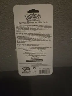 Pokemon TCG Fossil Blisters Factory Sealed- Zapdos, Aerodactyl*READ DESCRIPTION* - Image 2