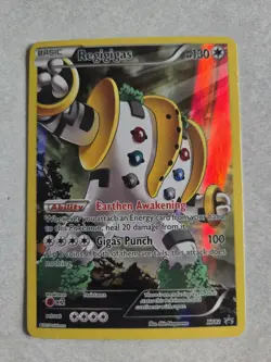 Pokemon TCG Regigigas - #XY82 XY Promo Holo Rare Full Art - NM - Image 1