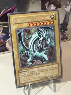 Yu-Gi-Oh TCG Blue-Eyes White Dragon BPT-003 Secret Rare Limited Edition - Image 3