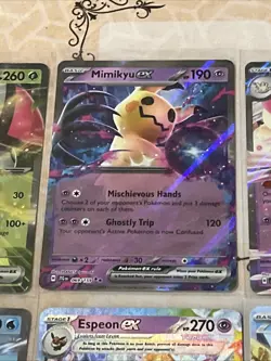 Pokemon Scarlet Violet EX Card Lot 15x Cards All Mint Condition No Duplicates - Image 3