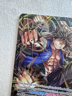 Monkey D Luffy ST13-003 Premium Card Collection One Piece NM Foil - Image 4