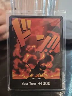 DON!! Card (Portgas.D.Ace) (Devil Fruits Collection Vol. 2) One Piece Sealed - Image 1