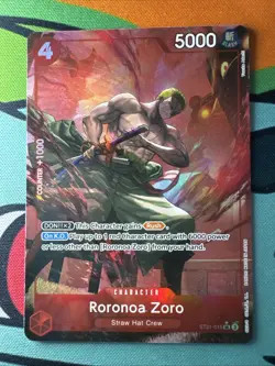 Roronoa Zoro ST21-015 Foil Parallel Alt Art - One Piece Starter Deck EX: Gear 5 - Image 1