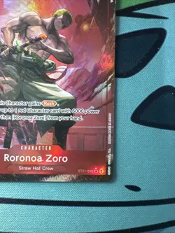 Roronoa Zoro ST21-015 Foil Parallel Alt Art - One Piece Starter Deck EX: Gear 5 - Image 3