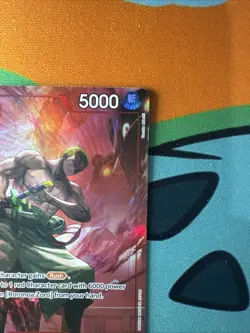 Roronoa Zoro ST21-015 Foil Parallel Alt Art - One Piece Starter Deck EX: Gear 5 - Image 4