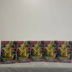 5x Pokemon TCG: Ascended Heroes Booster Bundle - Brand new & Sealed - Read desc - Image 1