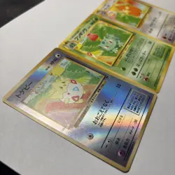 TOGEPI SOUTHERN ISLANDS PROMO POKEMON 3 CARD SET IVYSAUR, and RATATTA 1998 - Image 2