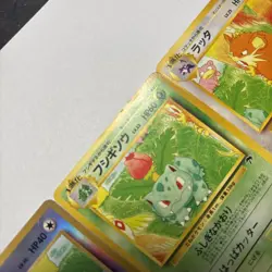 TOGEPI SOUTHERN ISLANDS PROMO POKEMON 3 CARD SET IVYSAUR, and RATATTA 1998 - Image 3