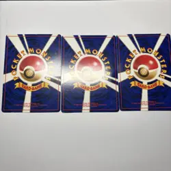 New Sealed Japanese Pokemon Southern Island Tropical Jungle 3 Card Set - Image 2