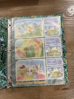 Pokemon TCG VTG Card Southern Islands Collection BINDER ONLY Very Good Condition - Image 3