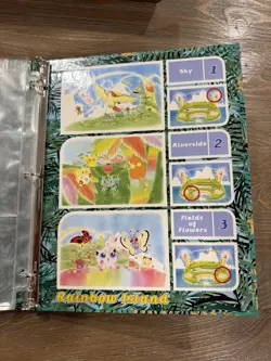 Pokemon TCG VTG Card Southern Islands Collection BINDER ONLY Very Good Condition - Image 4