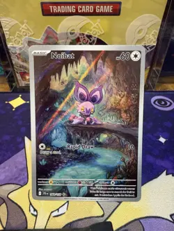 Pokemon TCG Noibat Journey Together Illustration Card 169/159 - Image 1
