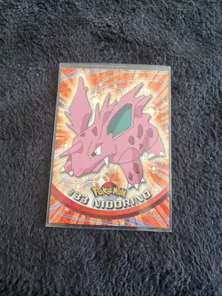 Nidoran,Nidorino & Nidoking Topps Blue Label NM Vintage Pokemon Card Lot - Image 5