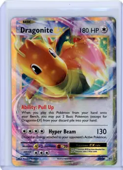 Dragonite EX 72/108 XY Evolutions NM Ultra Rare Pokemon Card - Image 1