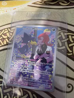 Team Rockets Murkrow Illustration Card Destined Rivals Series 200/182 - Image 1