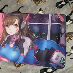 D.va Rubber Playmat Play Mat Tcg Trading Card Game Overwatch Gaming Mouse Pad - Image 3